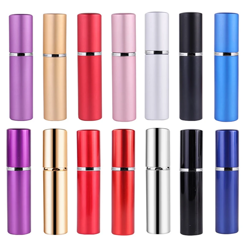 Perfume Fragrance Dispenser - 5/10 adet Atomizer ile 5ML alüminyum