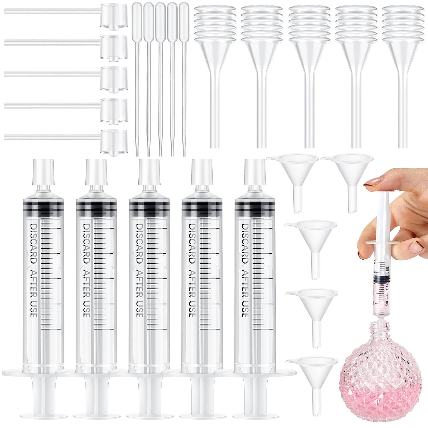 Huni, dağıtım pompası, şırınga - Perfume Fragrance Dispenser incelemesi ve fiyatı