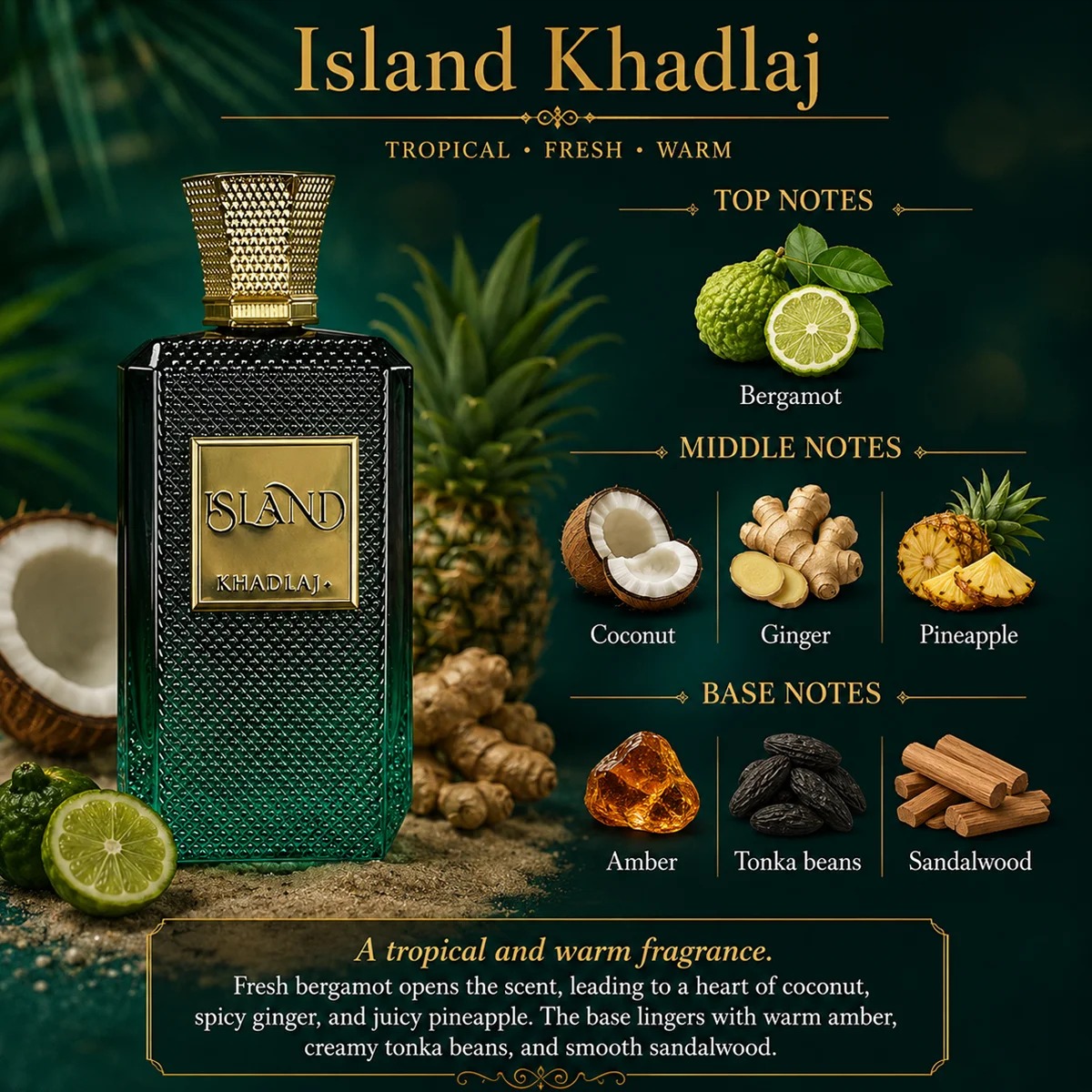 Khadlaj Island Erkek ve Kadın  - Perfume Luxury Fragrance incelemesi ve fiyatı