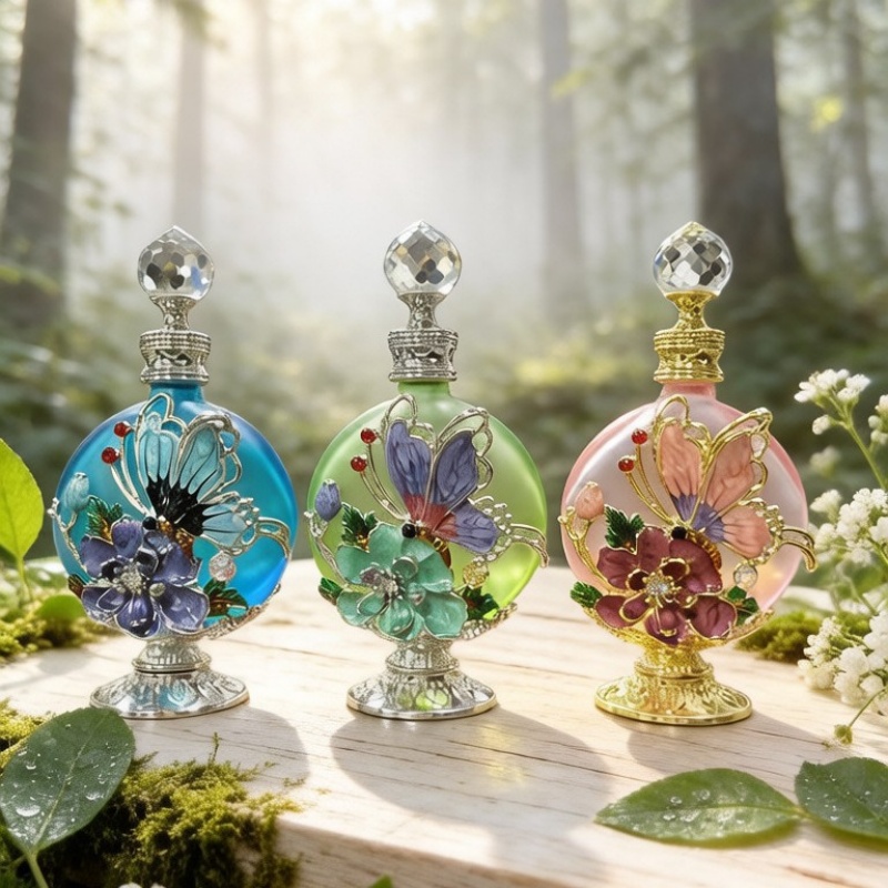 4 adet Boş Parfüm Şişesi Emaye - Perfume Fragrance Base incelemesi ve fiyatı